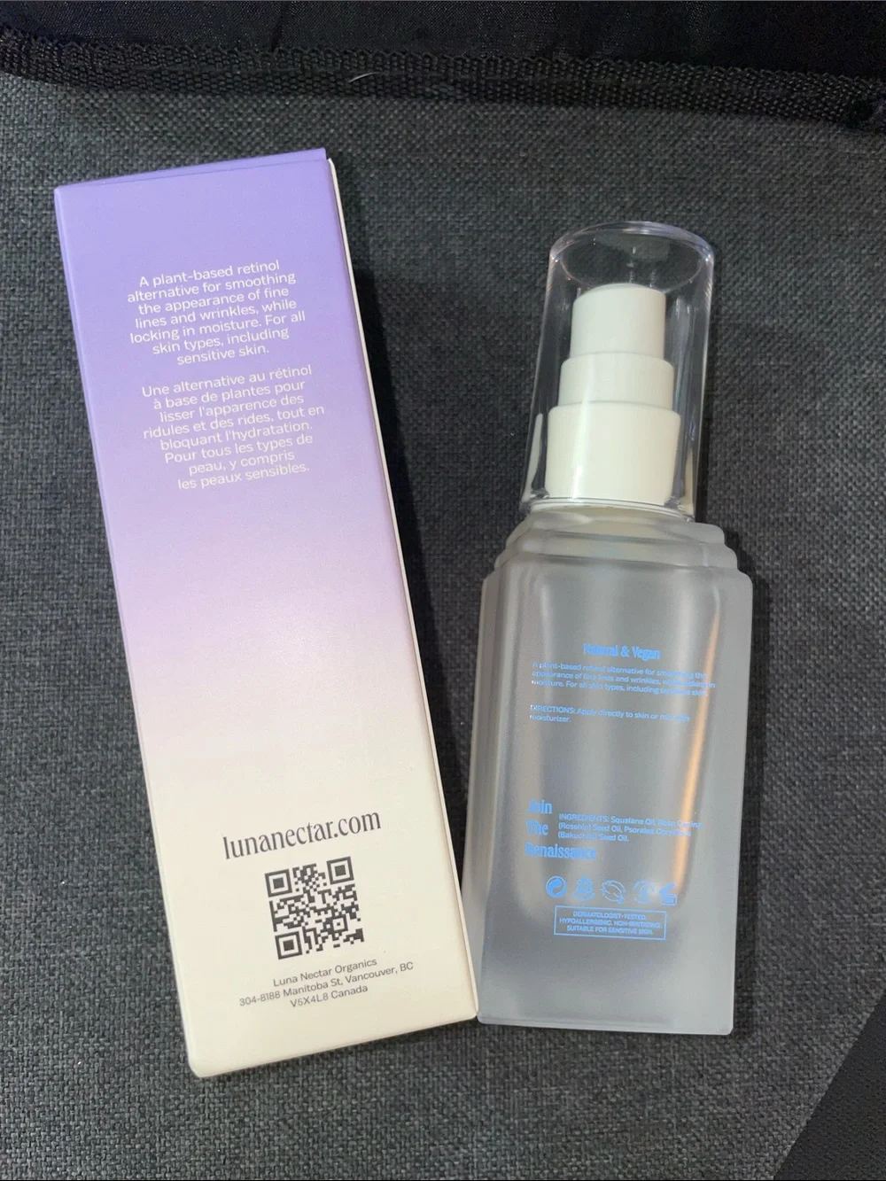Lunar Nectar Futurize Botanical Retinol Alternative Boosting Serum NWT